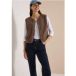 Gilet teddy avec détails softshell