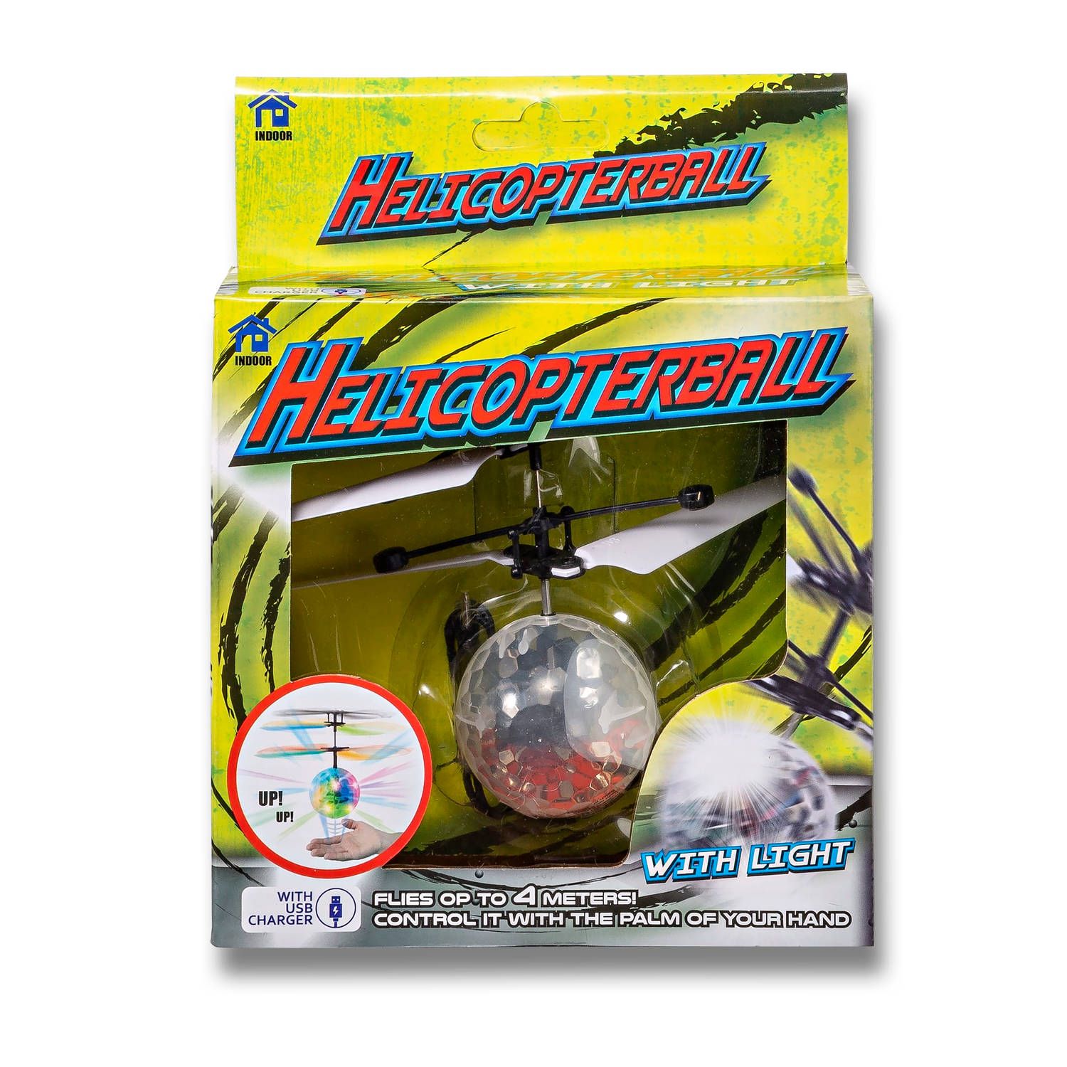 Helikopterbal met licht - 8592117342484