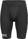 Benlee Winneway compressieshort voor heren met kruisbeschermer - Zwart/Wit - Maat XL