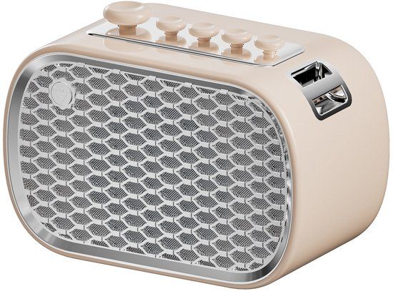 Merkloos Bluetooth Speaker - Draagbare Wireless Speaker - Beige