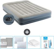 Intex Luchtbed - 2-Persoons - 152 x 203 x 30 cm - Grijs