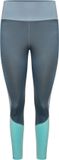 Dare2B, Upgraded Dames Sportlegging, Orion Grey/Green, Maat 42