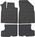 Petex Rubbermatten Dacia Sandero 2008-2021 (complete set) - Zwart