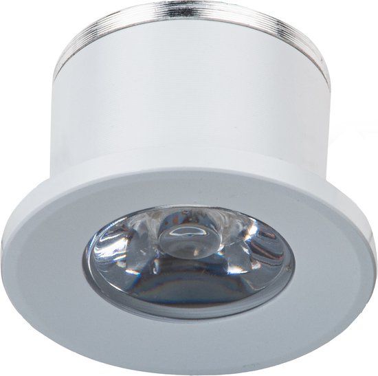Velvalux LED Veranda Spot Verlichting - 1W - Warm Wit - Ø31mm - Dimbaar - Wit