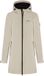 Kjelvik Outdoorjas Ines Zand Dames Maat 36 Polyester Waterafstotend Winddicht Softshell met Capuchon