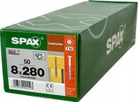 SPAX Universale Houtschroeven 8x280mm WIROX T-40 Kegel 50st