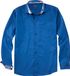 OLYMP Casual Regular Fit Overhemd blauw, Effen