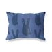 BonaMaison Blauw Decoratieve Kussensloop, Kussenhoezen Bank, Decoratieve Kussenhoesjes, Kussensloop; Sofa, Slaapkamer, Kantoor, Auto 45x60 Cm - Ontworpen en vervaardigd in Turkije