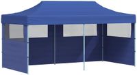 vidaXL Partytent, 291 x 580 x 315 cm, blauw, Oxford-stof