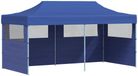 vidaXL Partytent, 291 x 580 x 315 cm, blauw, Oxford-stof