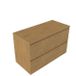 Saniclass Holz Pure Badkamermeubelset - 100x45x62cm - mat eiken natural