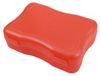 Lunchbox Wave, groot - Boîte à lunch avec fermeture à clip pour enfants, adaptée à l'école et à la garderie - rouge tendance, en plastique PP