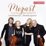 PIAS Nederland Chandos Records Lisa Friend & Brodsky Quartet - Mozart: Flute Concerts (CD)
