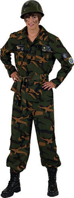 Funny Fashion Military John Soldier Costume Men 48-50
