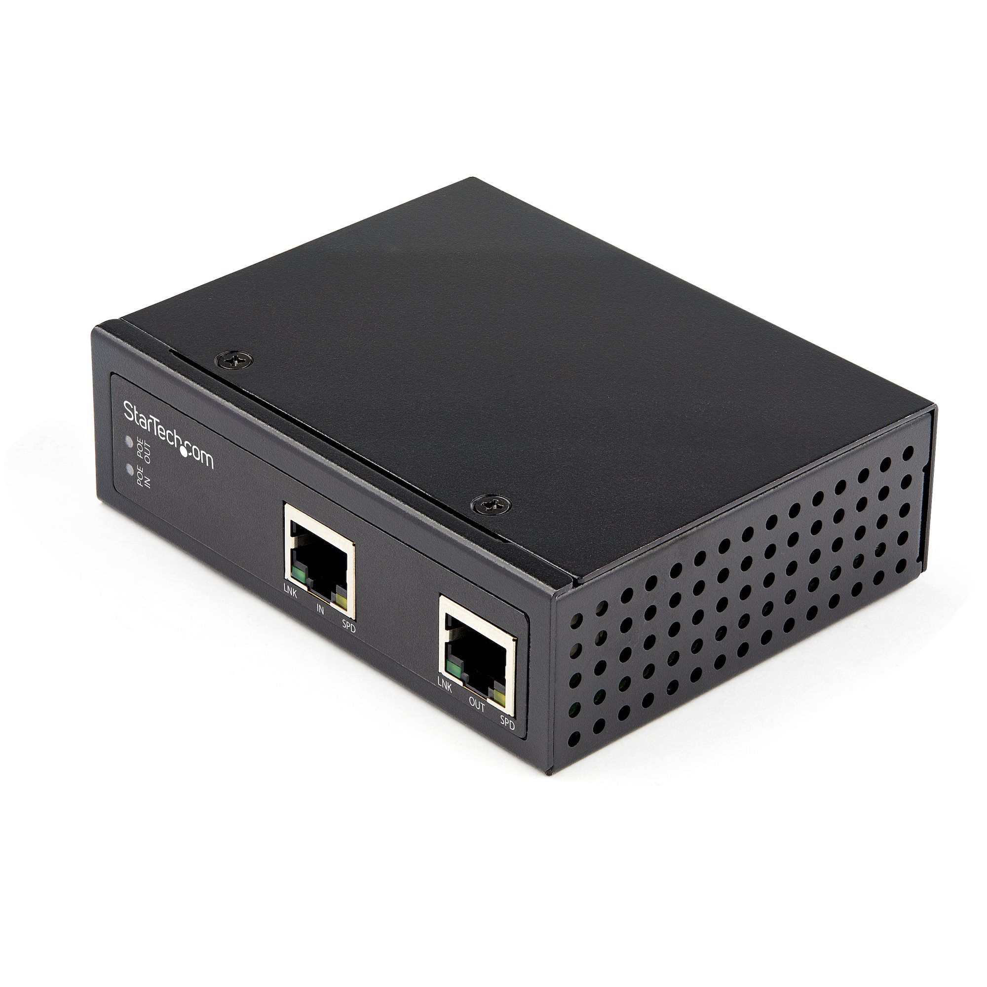 StarTech.com Industrial Gigabit PoE Extender - 60W - 100m - IP30