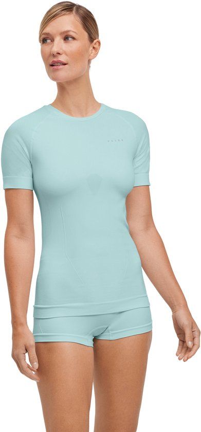 FALKE Warm Shortsleeved Shirt sneldrogend functioneel shirt met korte mouwen dames groen - maat XS