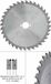 SPERO 255mm Lame de scie circulaire TCT pour bois - 36 dents - Alésage 30mm