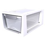 Sunware Omega drawer unit - 6 l - transparant/wit