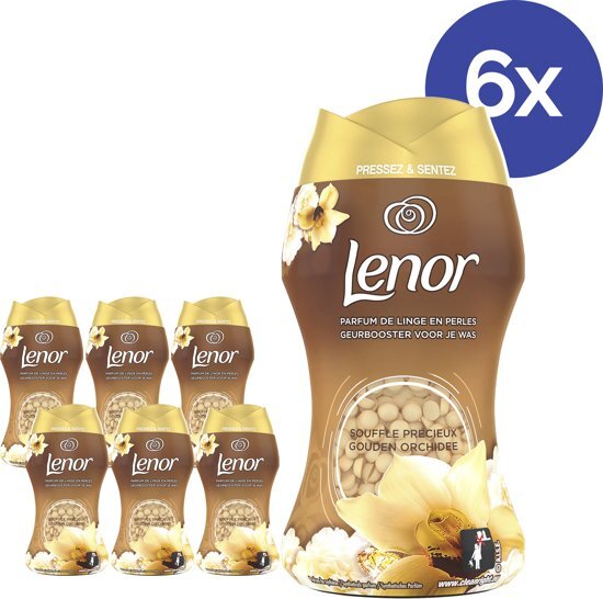 Lenor Gouden Orchidee - Voordeelverpakking 6x140 g - Geurbooster