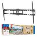 Barkan TV muurbeugel, 55-115 inch kantelbare televisie tv-houder, houdt tot 120 kg, gepatenteerde OLED-tv-houder, max. VESA 1200 x 600