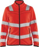 Blåkläder Blaklader Dames Microfleecevest High Vis 4966-1010 - High Vis Rood - L