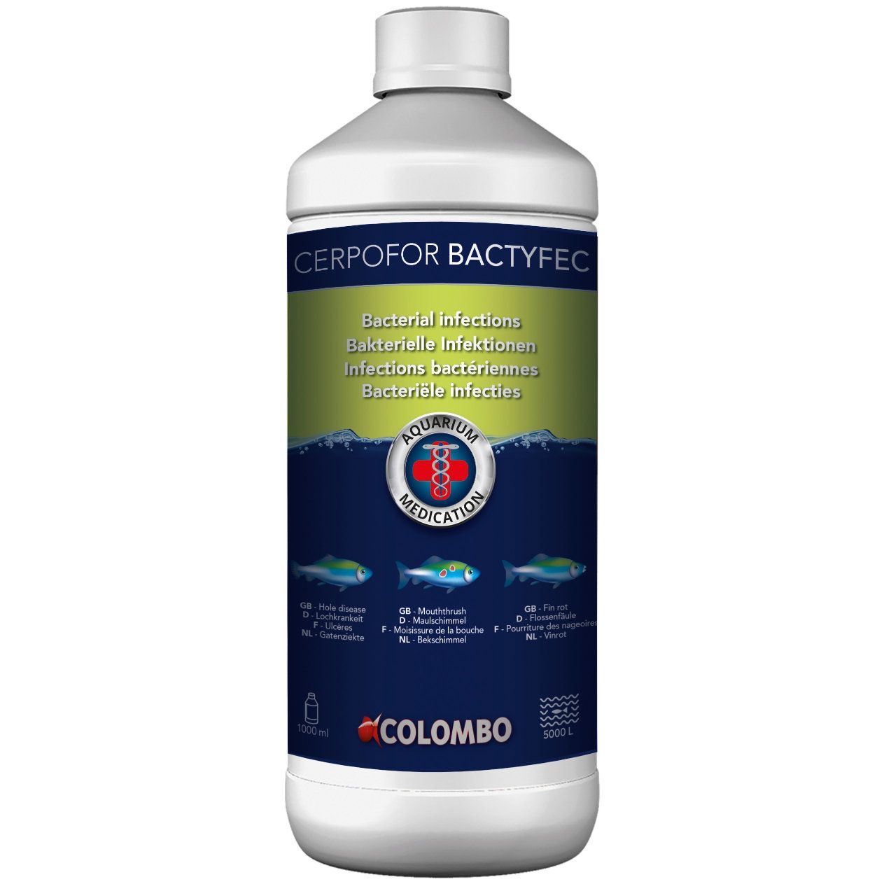 Colombo Cerpofor bactyfec 1000 ml-5000 l