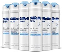 Gillette SKIN - Scheergel Ultra - Gevoelige Huid - Voordeelverpakking 6 x 200 ml