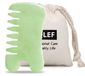Gua sha scraper jade - Planche de massage - Vert - Avec sac en coton