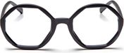 Looplabb trendy leesbril lolita / zwart - sterkte: +2.00