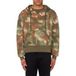 Moschino sweat à capuche imprimé camouflage vert