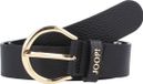 JOOP! Leren Riem Fashion Women's Belt 3.5 W95 Black Zwart