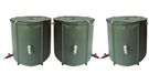Set van 3 wateropvangbakken, 750 l, 2250 liter