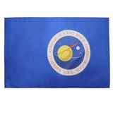 AZ FLAG Vlag NASA Verenigde Staten 90x60 cm Polyester 100D Mouw