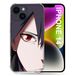 Beschermhoes iPhone 14 (6.1) Beschermhoes compatibel met MagSafe Manga Naruto Sasuke gezicht