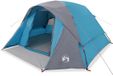 vidaXL Gezinstent 6-persoons waterdicht blauw