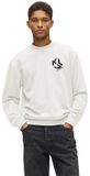 Karl Lagerfeld Jeans B1m20050 Sweatshirt Wit M Man
