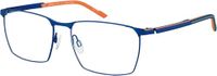 AD LIB Men's Optical Prescription Eyewear Frames, Blue, 60 (XL)