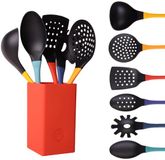 MasterChef Keukenhulp met Houder, 7-delig, Hout, Multi-colour