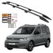 VOLKSWAGEN CADDY FORD TRANSIT CONNECT LANGE UITVOERING 2020-, noir Barres de toit
