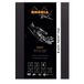 RHODIA TOUCH 116110C - Bloc Black Maya Pad - A5 - Effen - 50 Vellen - Clairefontaine Maya Zwart Papier 120 g/m²
