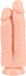 Realistixxx Bol Double Lover Natuurlijke Dubbele Dildo met Zuignap en Mooie Realistische Vormgeving 26 cm - beige