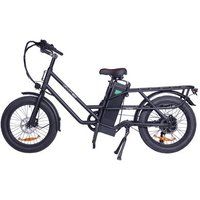 GOGOBEST Elektrische fietsen GF200 48V 15.6ah 500W 80KM Zwart