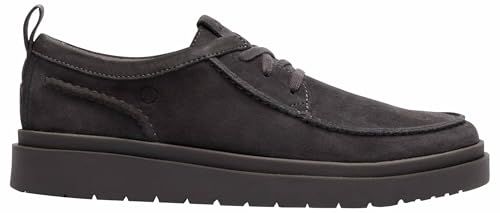 Clarks Polden Moc Mens Dark Grey Sde, 7.5
