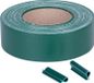 Strend Pro EUROSTANDARD Bande de confidentialité, 47,5 mm, L-35 m, vert RAL6005, PVC, 450g/m2, pour panneaux de clôture, avec 20 clips