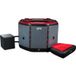 Netspa Icebath UFC Octogone - Piscine Dropstitch avec refroidisseur 3 kW, 130x130x90 cm