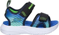 Skechers Microspec Splash jongens sandaal - Zwart multi - Maat 24