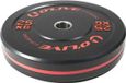Olive Olympische Bumper Plate 25kg Zwart 25 kg