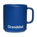 Design Letters Tasse Design Letters VIP avec poignée 25 cl Granddad-midnight blue