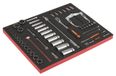 Bahco Foaminlay Fit&Go 3/3 met doppen en toebehoren 1/4" en 1/2" en trekker - 58-delig - FF1A22