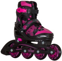 Roces Inlineskates JOKEY 3.0 GIRL - Zwart/Roze 38-41